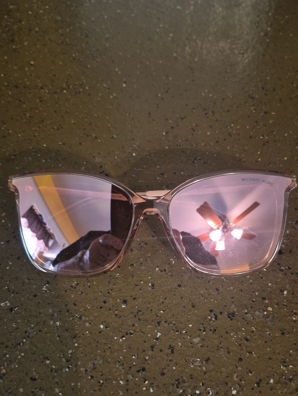 Michael Kors Rose-Tinted Women's Sunglasses